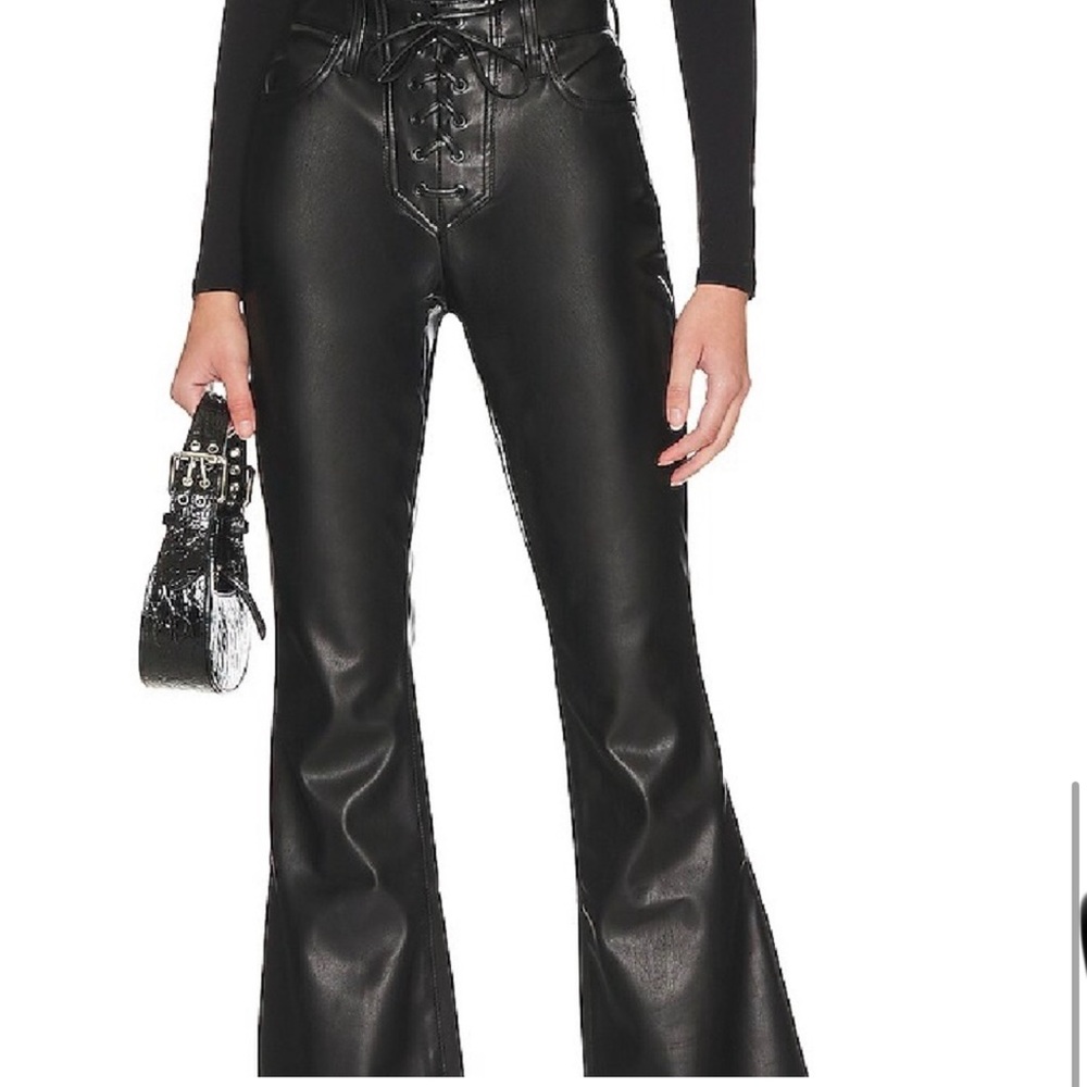AFRM Women's Black Flared Pants